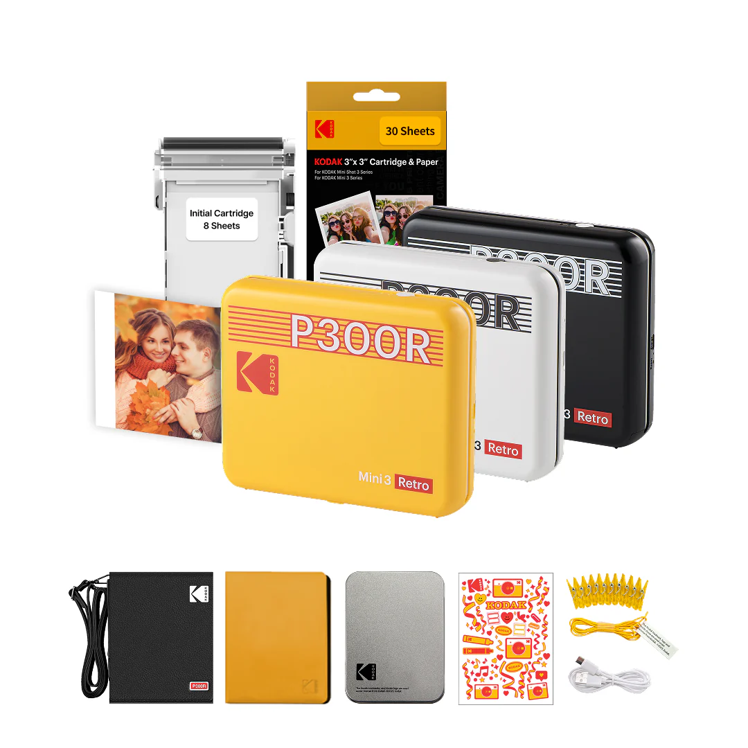 KODAK Mini 3 Retro P300R Gift Bundle - Image 14