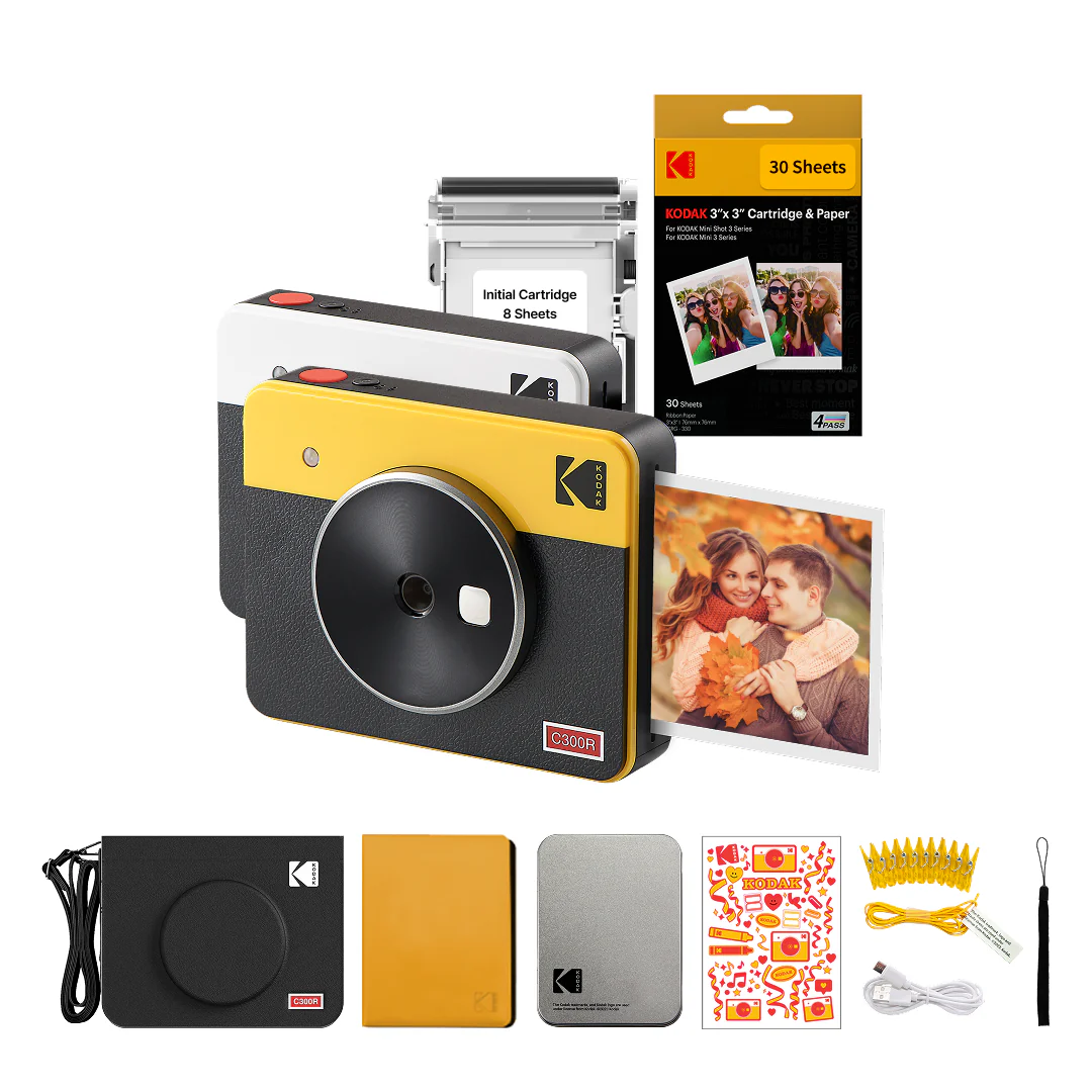 KODAK Mini Shot 3 Retro C300R Gift Bundle - Image 11