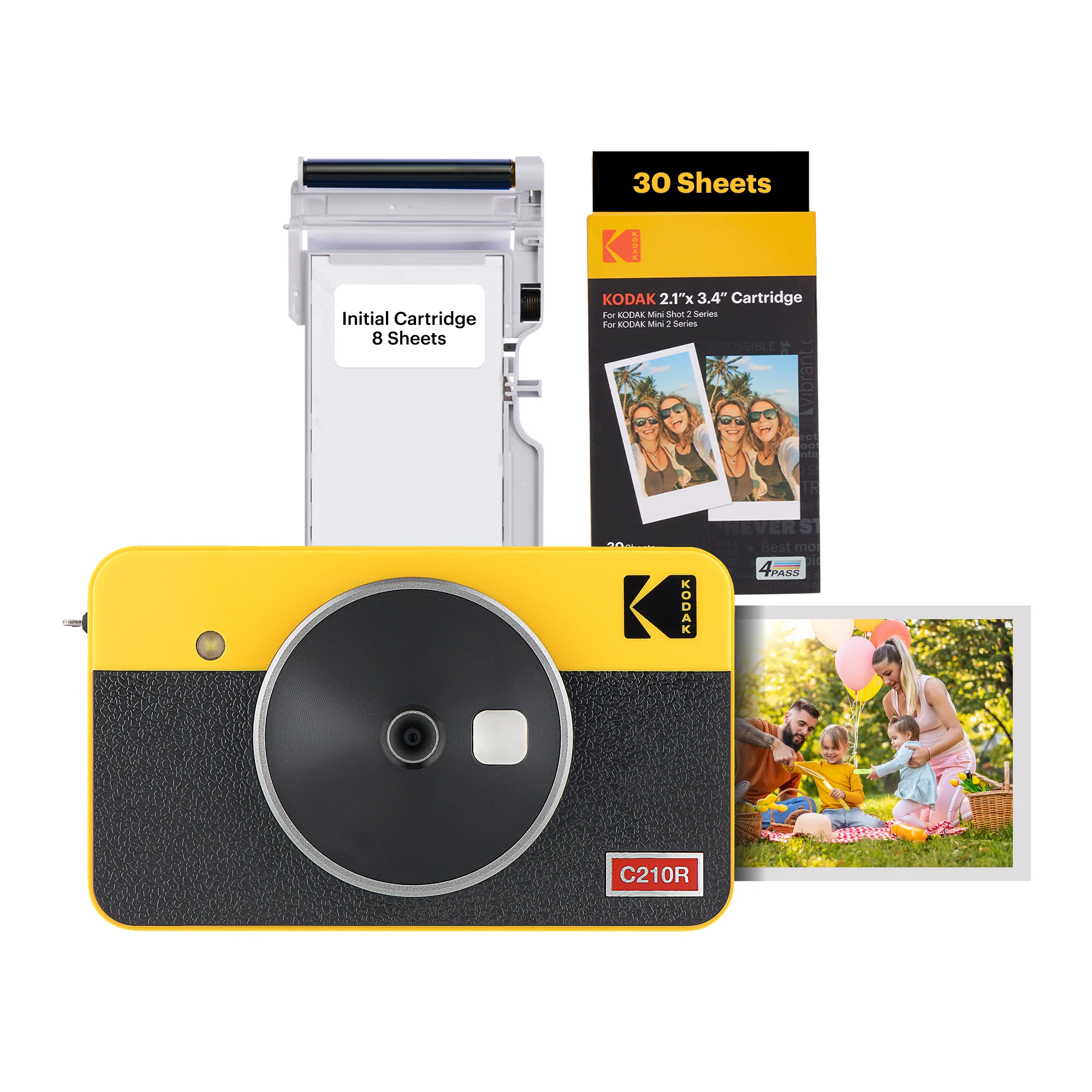 KODAK Mini Shot 2 Retro C210R 30 sheet Bundle - Image 13