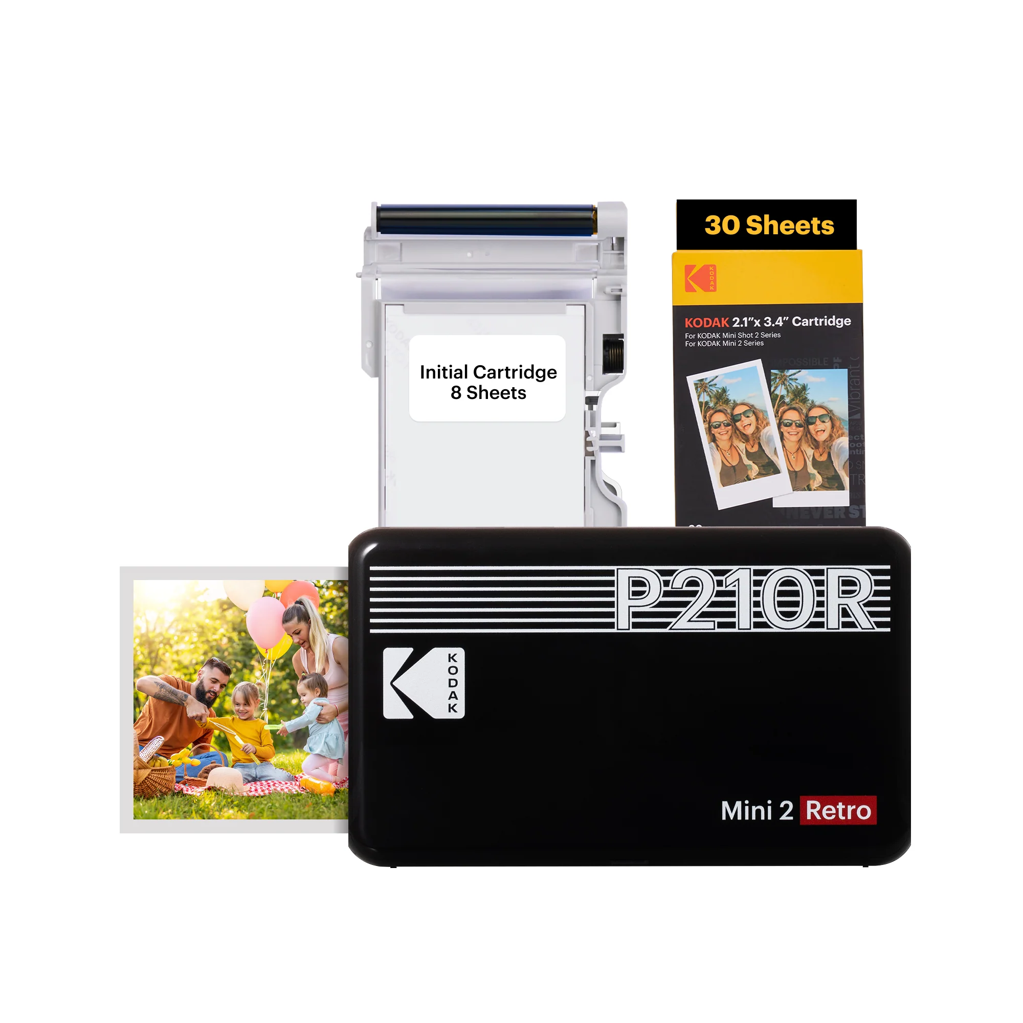 KODAK Mini 2 Retro P210R 30 sheet Bundle - Image 15