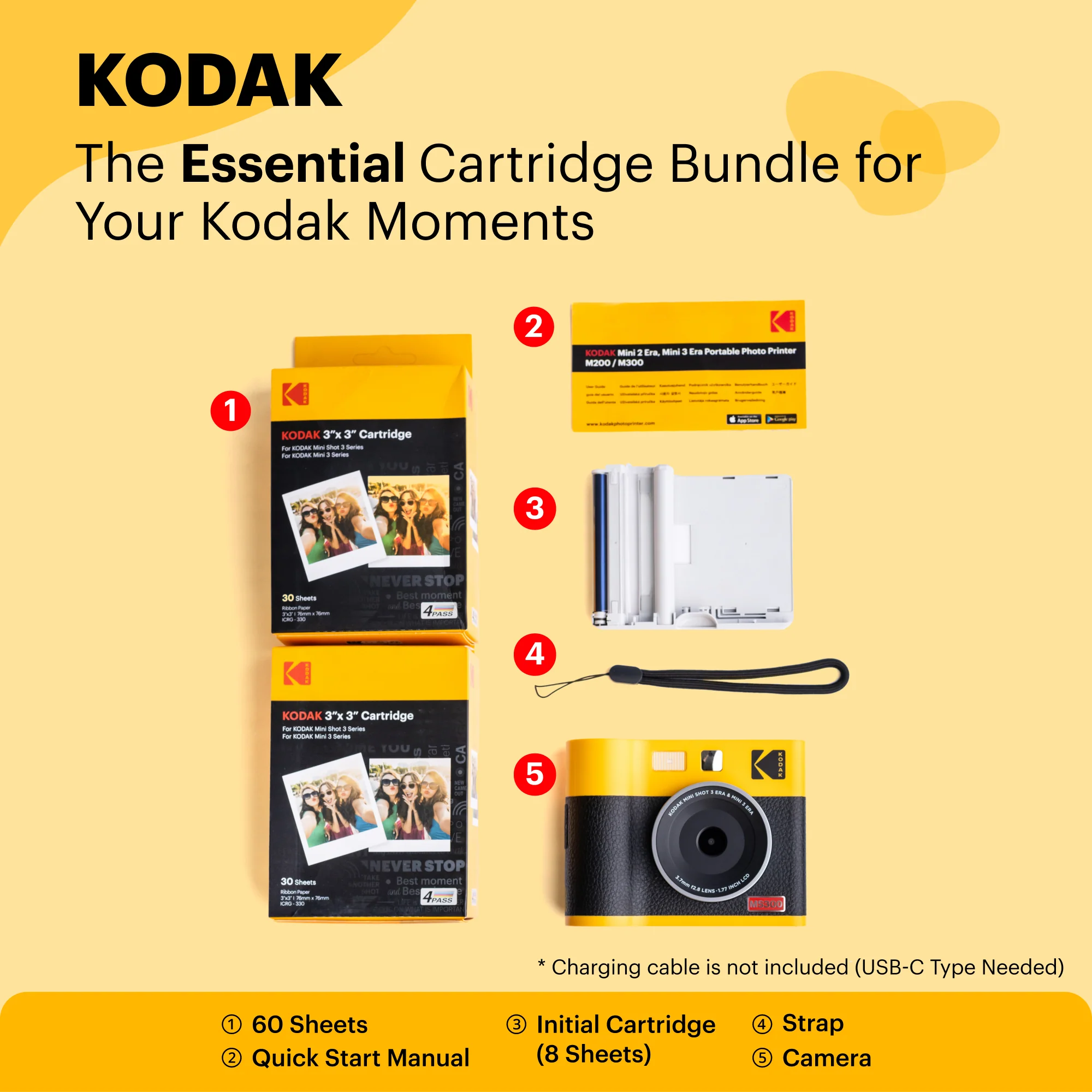 KODAK Mini Shot 3 Era MS300 Bundle - Image 11