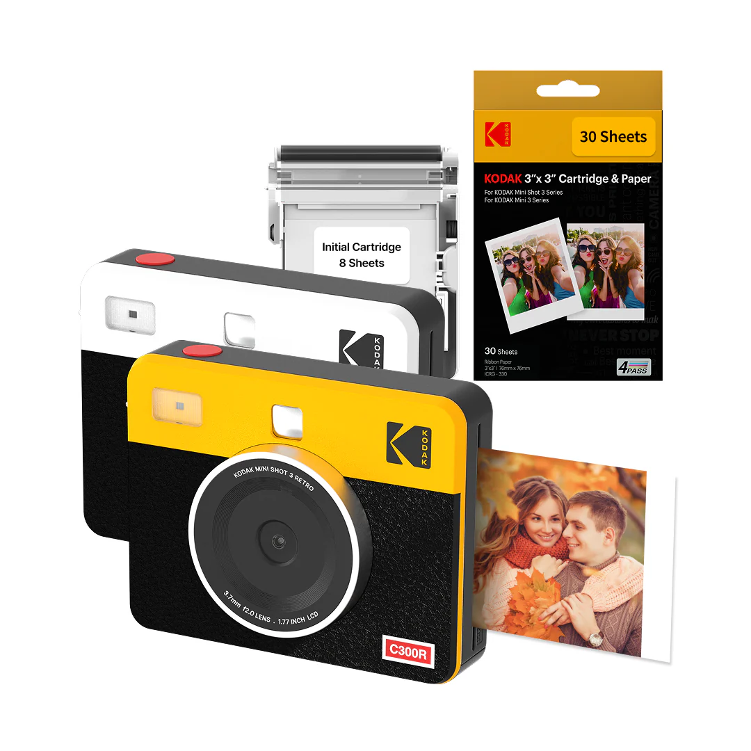 KODAK Mini Shot 3 Retro C300R Bundle - Image 13