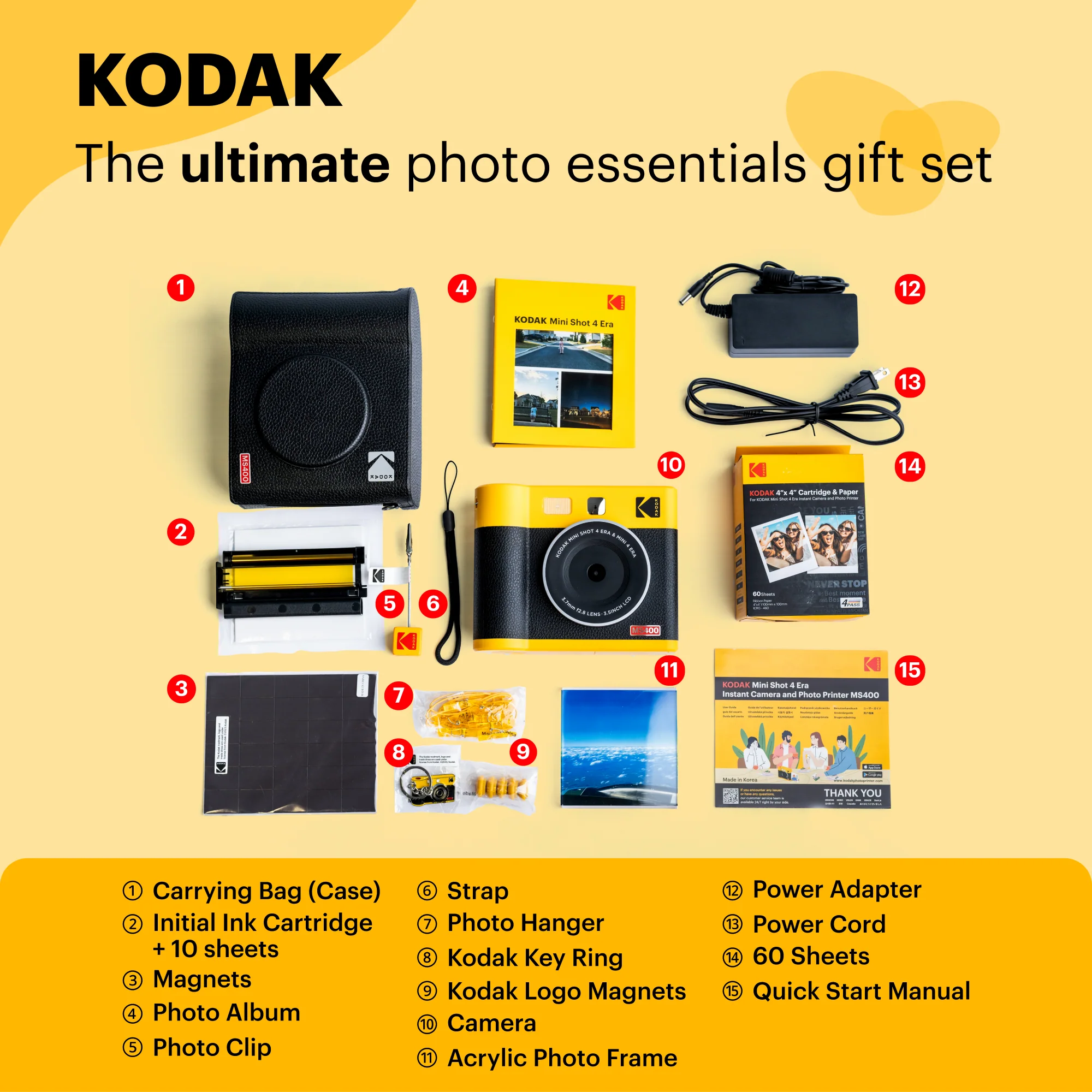 KODAK Mini Shot 4 Era MS400 Gift Bundle - Image 11