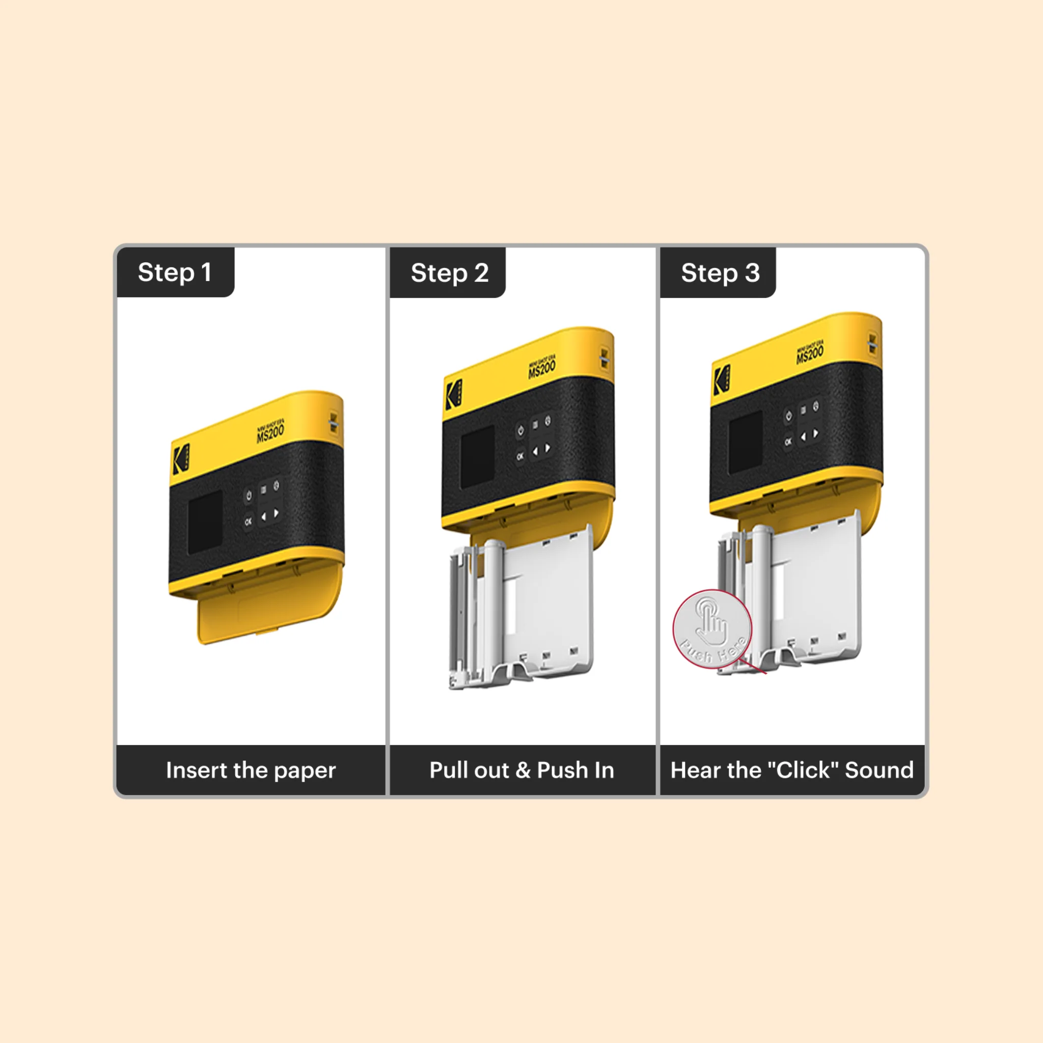 KODAK 4PASS All-in-one Cartridge (2.1x3.4") 60 Photos - Image 5