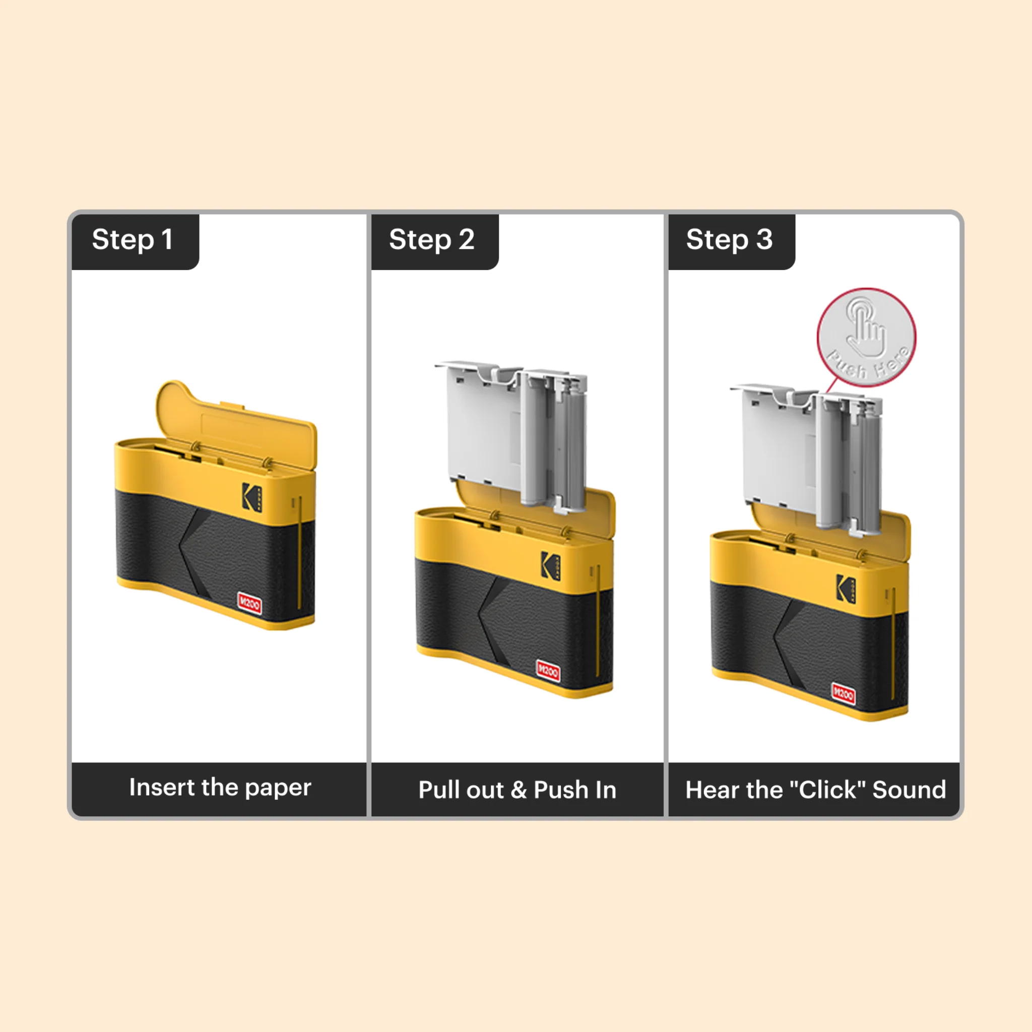 KODAK 4PASS All-in-one Cartridge (2.1x3.4") 60 Photos - Image 6